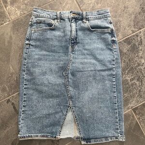 Denim skirt from Banana Republic